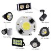 10 pcs COB LED Light Chip AC 220V LED Bulb Light (3W) - Warm White - 5