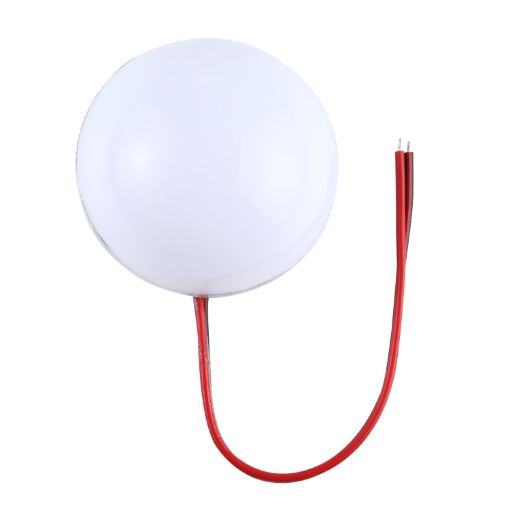 48mm 3W Semi-circular LED Bulbs, DC 12V - White Light - 1