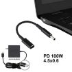 PD 100W Dell USB-C Adapter Cable - Nylon Braid, 18.5-20V - 5