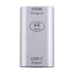 Type-C to HDMI Female Adapter - Aluminium Alloy - 3