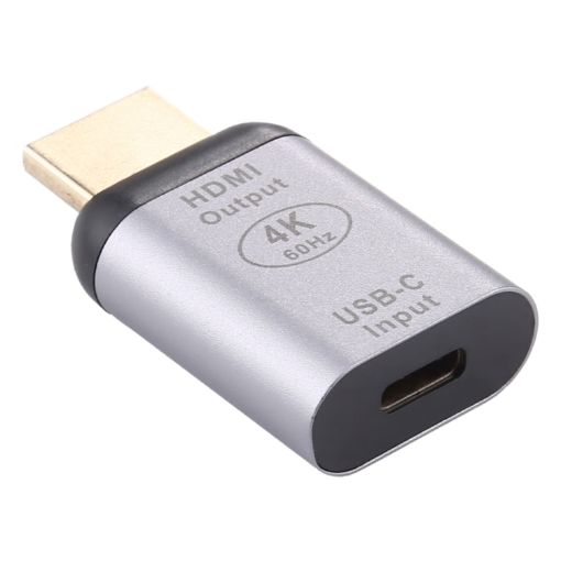 Type-C to HDMI Adapter - Aluminium Alloy - Female to Male - 1