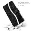 Huawei P Smart (2019) Glitter Leather Case - Black - 6