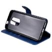 Blue Leather Case for Motorola Moto G9 Play / Moto E7 Plus - 6