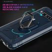 LG V60 ThinQ Carbon Fiber Protective Case with 360 Degree Rotating Ring Holder - 4