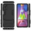 Samsung Galaxy M51 Shockproof Protective Case with Holder - Black - 5