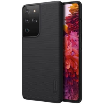 NILLKIN Frosted PC Case for Samsung Galaxy S21 Ultra 5G (Black) - 1