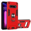 LG V60 ThinQ 5G Armour Series Protective Case with Ring Holder - Red - 1
