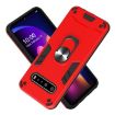 LG V60 ThinQ 5G Armour Series Protective Case with Ring Holder - Red - 2