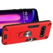 LG V60 ThinQ 5G Armour Series Protective Case with Ring Holder - Red - 3