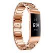 Rose Gold Diamond Stainless Steel Band for Fitbit Charge 3 - 1