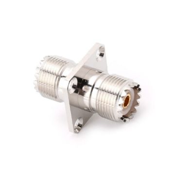 UHF SO239 Female To Female RF Connector Adapter - Panel Mount - Google Shopping - 1