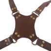 Quick Release Anti-Slip Dual Shoulder Leather Camera Strap - 4