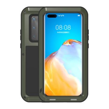 Huawei P40 Pro LOVE MEI Metal Shockproof Waterproof Case - 1