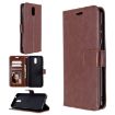 Nokia 2.3 Crazy Horse Texture Leather Case - Brown - 2