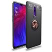 Metal Ring Holder 360 Degree Rotating TPU Case for OPPO RENO Z - Black+Rose Gold - 1