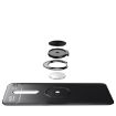 Metal Ring Holder 360 Degree Rotating TPU Case for OPPO RENO Z - Black+Rose Gold - 5