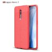 Red Litchi Texture TPU Shockproof Case for OPPO Reno Z - 1