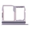 Silver SIM Card Tray + Micro SD Tray for LG G6 H870 H871 H872 LS993 VS998 - 2