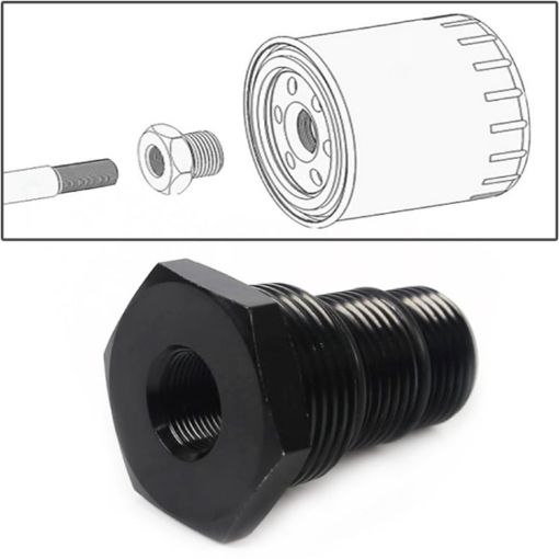 Car Oil Filter Adapters 5/8-24 Threaded Joints - Buy Now - 1