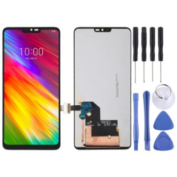 LCD Screen for LG G7 ThinQ G710 - Full Assembly (Black) - 1