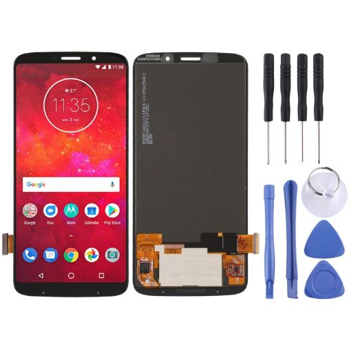 Motorola Moto Z3 Play TFT LCD Screen with Digitizer - Black - 1