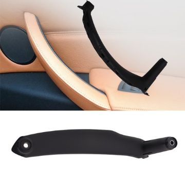 Picture of Car Interior Left Handle Inner Door Armrest Panel Pull 51416969401 for BMW X5 / X6, Left Drive (Black)