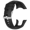 Black Silicone Watch Band for SUUNTO Trainer Wrist HR - 1