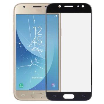 Galaxy J3 (2017) / J330 Front Screen Outer Glass Lens - Black - 1