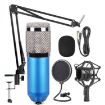 BM-800 Network K-Song Microphone Set (Blue) - High-End Metal Shock Mount - 1