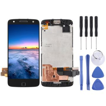 LCD Screen for Motorola Moto Z Force XT1650-02 - Black - 1