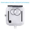 Waterproof Housing Case for GoPro Fusion - 40m, Buckle Mount & Screw - 4
