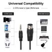 3.5mm Stereo Jack to Din 5 Pin MIDI Plug Audio Adapter Cable - 1.5m - 5