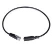 3.5mm Jack to RJ9 Headset Adapter Cable, 32cm - Black - 2