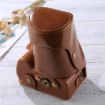Camera PU Leather Case Bag for Nikon D5300 / D5200 / D5100 (Brown) - 4