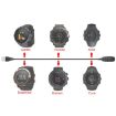 Suunto Ambit3 Vertical Charger Cable Clamp - 1m (Black) - 6