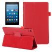 Red Leather Case for Amazon Kindle Fire HD8 (2017) - 1