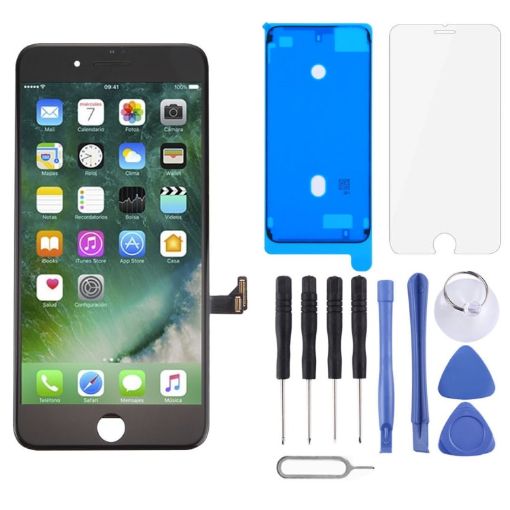 Black TFT LCD Screen for iPhone 7 Plus with Digitizer - Full Assembly - 1