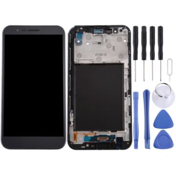 LG Stylo 3 Plus TFT LCD Screen Digitizer Assembly (Black) - 1