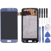 LCD Display + Touch Panel for Galaxy S6 - Dark Blue - 1