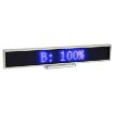 LED Scrolling Message Display Sign - 128 x 16 Pixels - 41cm - 1