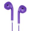 EarPods Wired Headphones Earbuds with Mic - Purple - 2