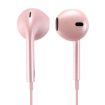 EarPods Wired Headphones Earbuds with Mic - Rose Gold - 2