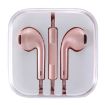 EarPods Wired Headphones Earbuds with Mic - Rose Gold - 3