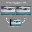 29.5cm DVI 24+1 Pin Male to 2 x HDMI Female Splitter Cable - 4