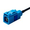 Fakra Z Female to SMA Male Adapter Cable - Blue - 3