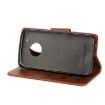 Motorola Moto G5 Plus Leather Case - Pressed Flowers Butterfly Pattern - 6