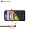 OnePlus 3T Carbon Fiber TPU Rugged Armor Case - Dark Blue - 4