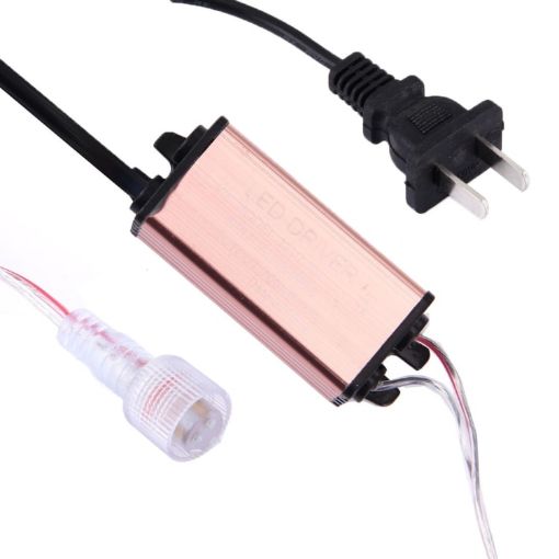 12V 7-9W Metal Cover LED Driver, AC 85-265V, US Plug - 1