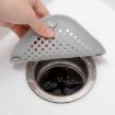 Picture of Floor Drain Pad With Suction Pad Kitchen Bathroom Anti Clogging Hair Strainer Sewer Floor Drain Plugs (Black)