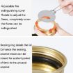 Outdoor Ultralight Aluminum Stove Camping Fishing Portable Liquid Alcohol Stove - 6